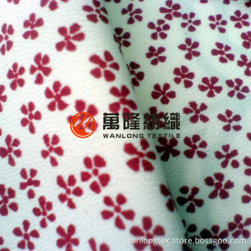 Soft Microfiber Printed Suede Fabric